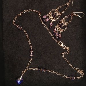 Handmade Earrings & necklace set